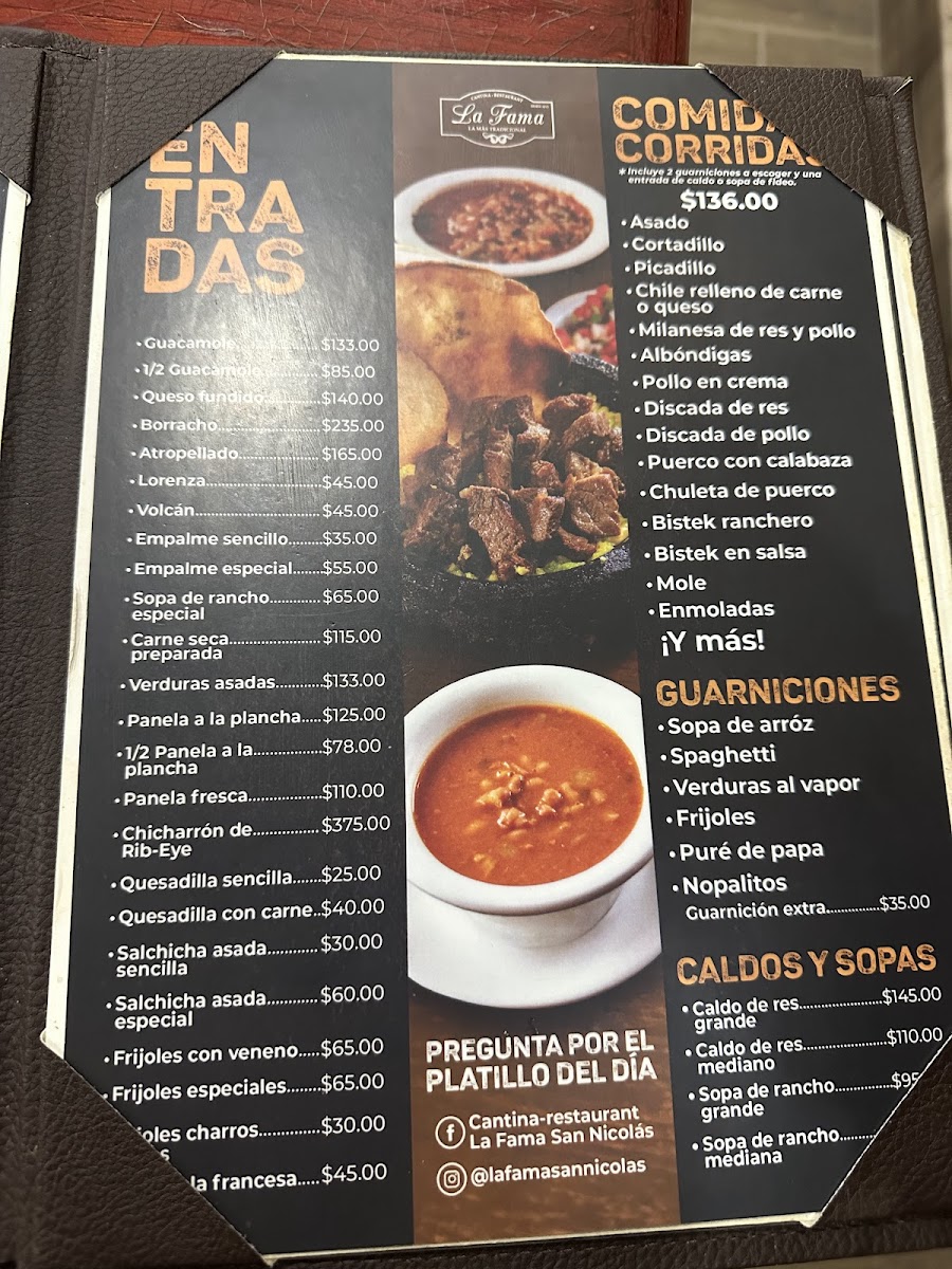 Bar La Fama Menu - Image 5